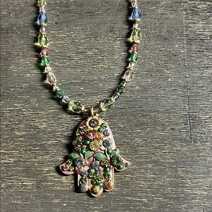 Michal Golan‎ Necklace Hamsa 🪬
